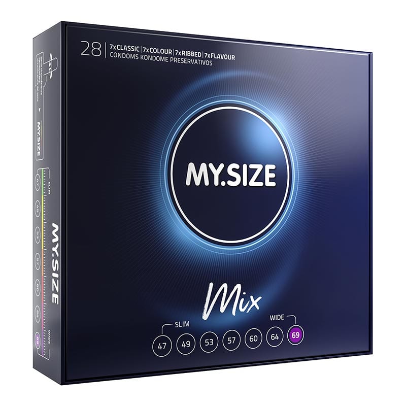 My Size Mix | Taille 69 | Mix de préservatifs avec taille spécifique