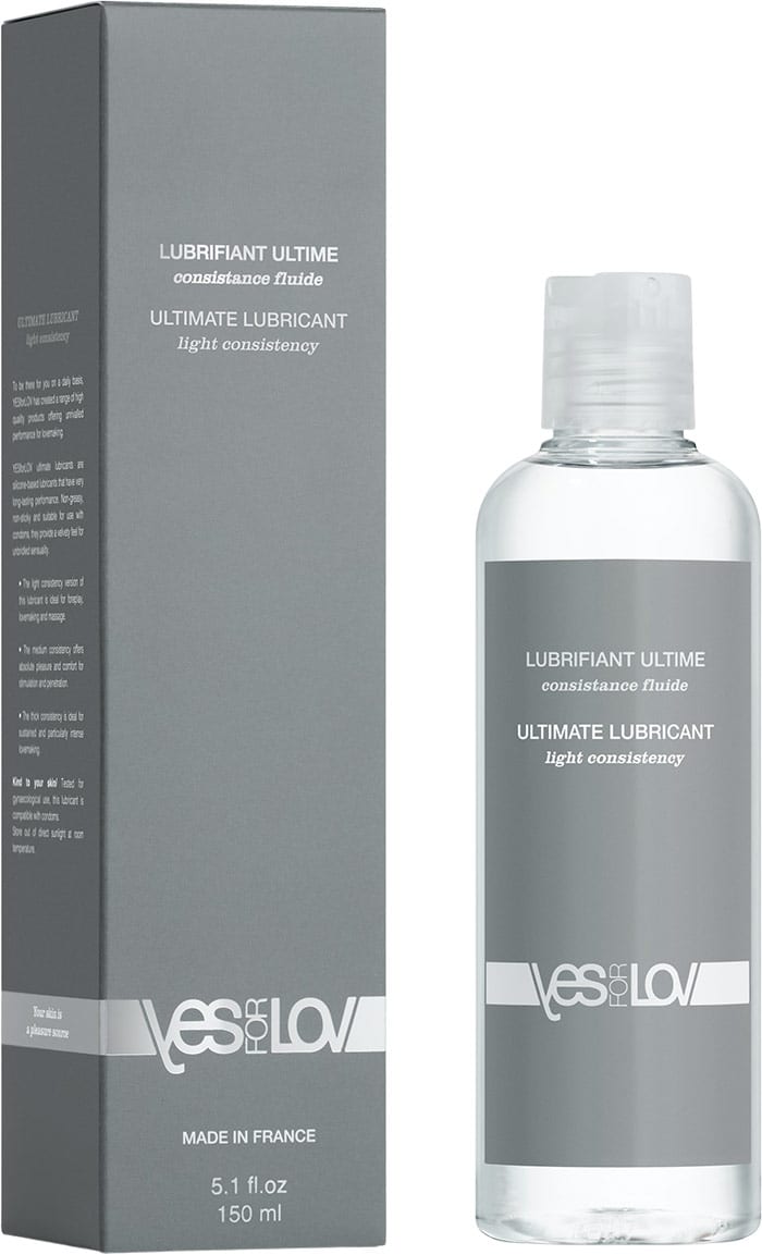 YESforLOV Ultime | Lubrifiant à base de silicone | Consistance fluide