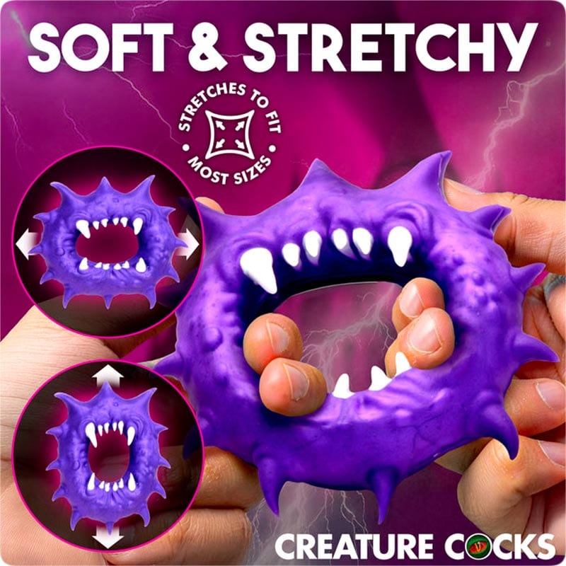 Creature Cocks Constrictor | Strukturierter Penisring aus Silikon
