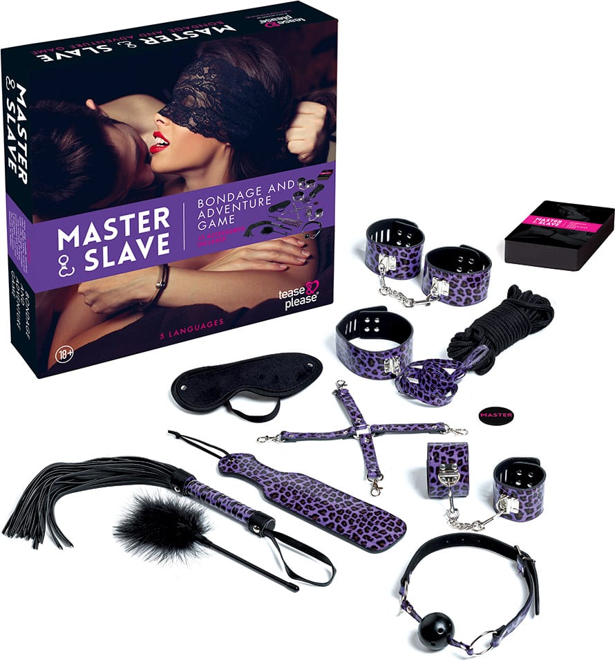 Master & Slave - Jeu et accessoires bondage destiné aux couples