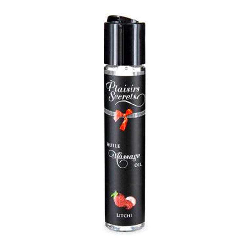 Plaisirs Secrets | Huile de massage comestible | Litchi