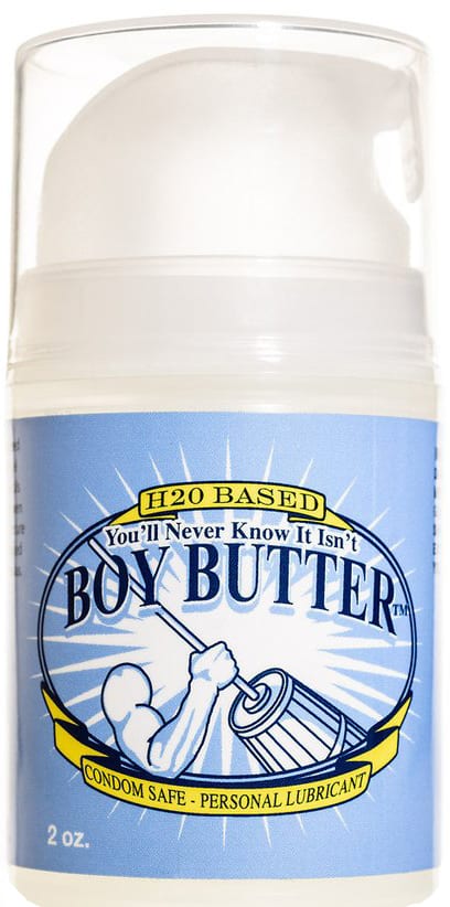 Boy Butter H2O | Gleitmittel auf Wasserbasis und Sheabutter | 59 ml