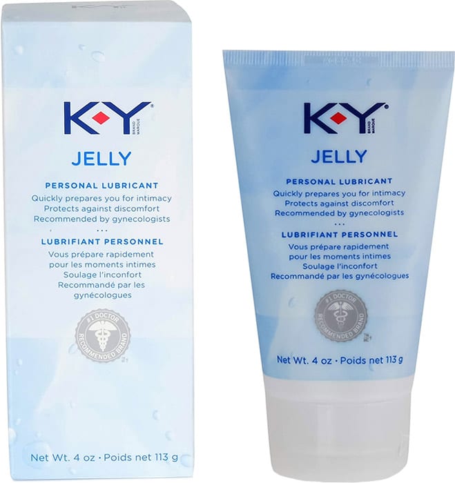 Gel lubrifiant K-Y Jelly - 113 g (à base d'eau)