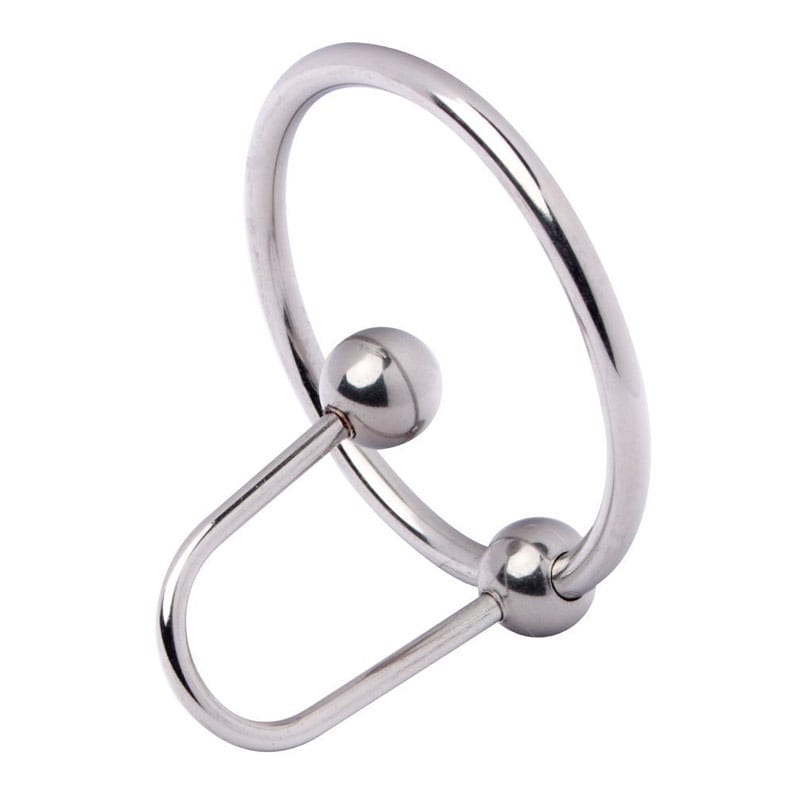 Spermstopper - Cockring aus Edelstahl - 30 mm