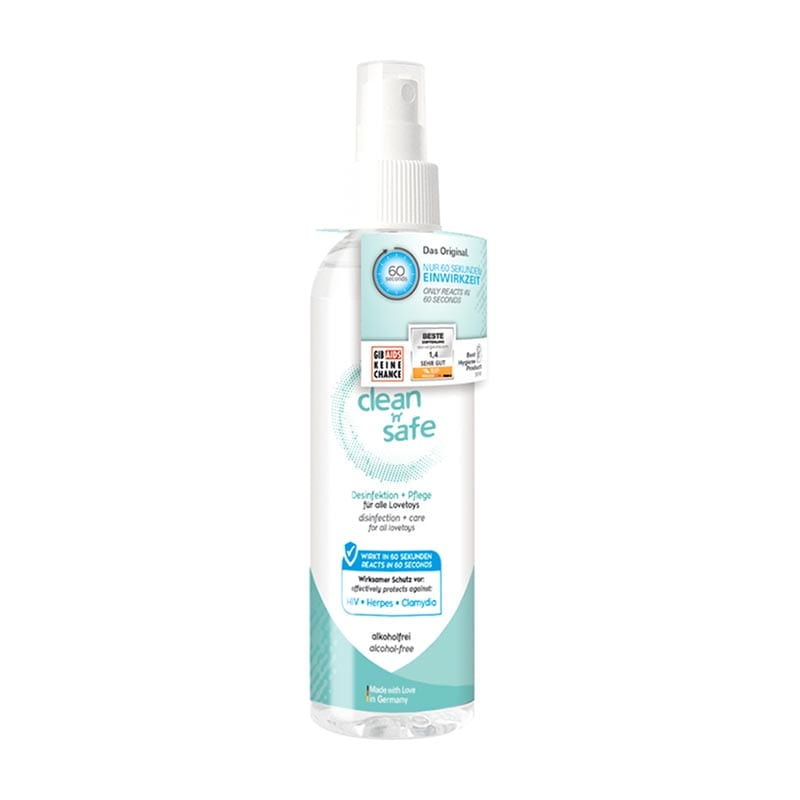 Nettoyant Pour Sextoy Clean'n'Safe 100 ml – KissKiss