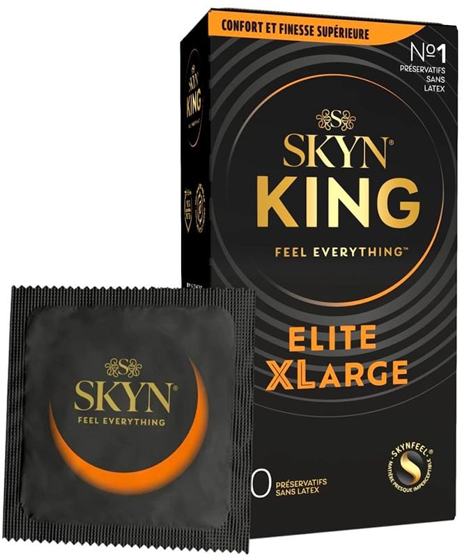 SKYN King Elite XLarge | XXL-Kondome ohne Latex | 20 Kondome