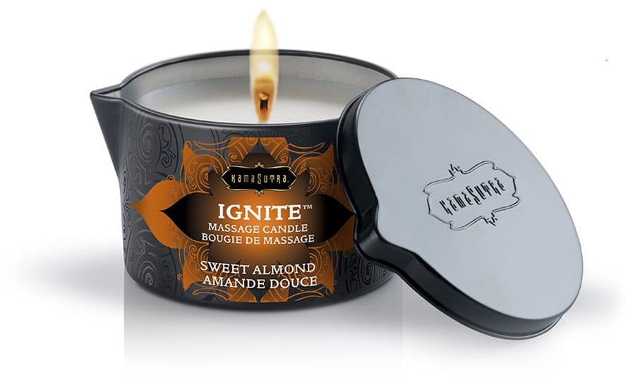 Kamasutra Ignite | Bougie de massage | Amande douce