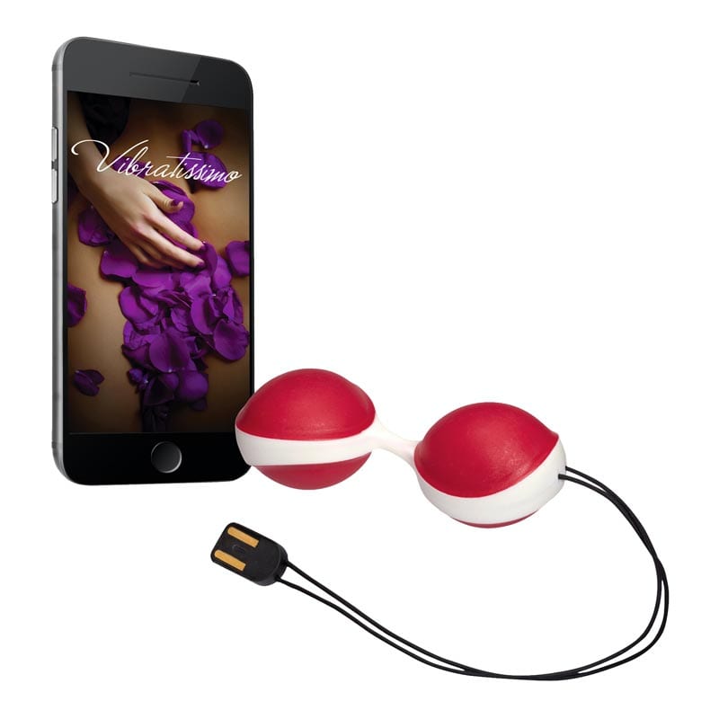 Boules de geisha vibrantes & connectées Vibratissimo | iOS & Android
