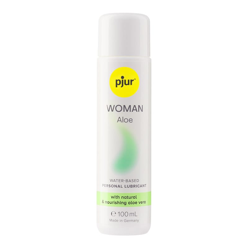 pjur Woman Aloe | Lubrifiant à base d'eau et d'aloe vera | 100 ml