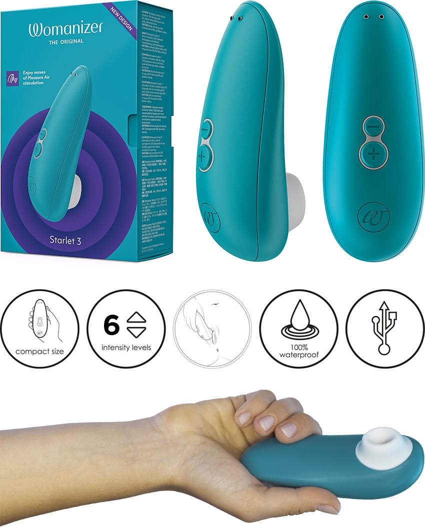 Womanizer Starlet 3 | Ultrakompakter Klitorisstimulator | Türkis