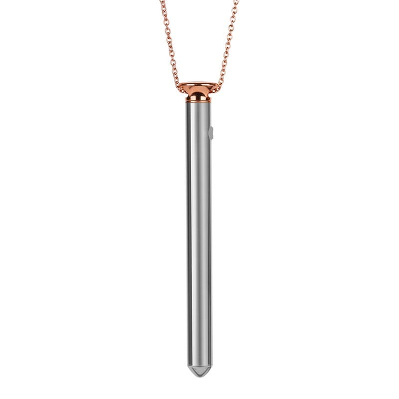 Crave Vesper | Elegante Halskette & Vibrator | Silber und Gold