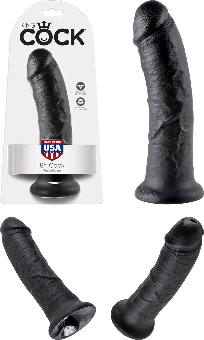 Dildo Réaliste King Cock 19 cm - Kiss Kiss