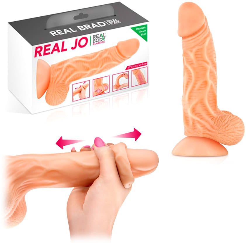 Real Body Real Jo - Dildo mit beweglicher Vorhaut - KissKiss