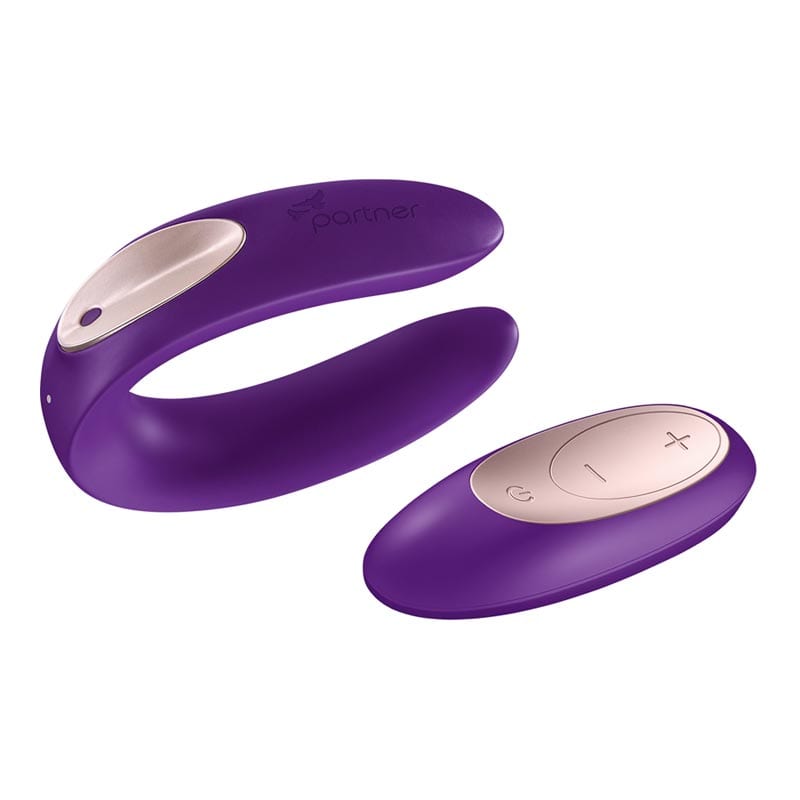 Satisfyer Double Plus | Vibromasseur pour couple avec télécommande