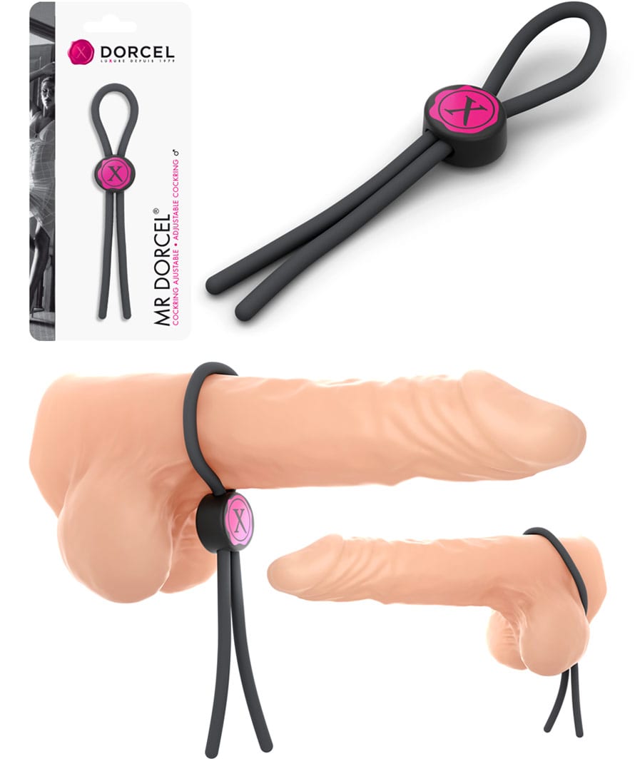 Marc Dorcel Mr Dorcel Cockring | Verstellbarer Cockring | Typ Lasso