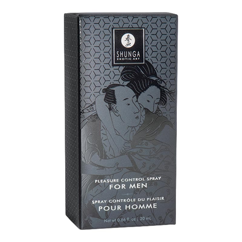 Shunga Pleasure Control | Spray retardant l'éjaculation | 20 ml