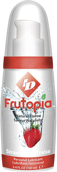 Lubrifiant ID Frutopia - Fraise - 100 ml (à base d'eau)