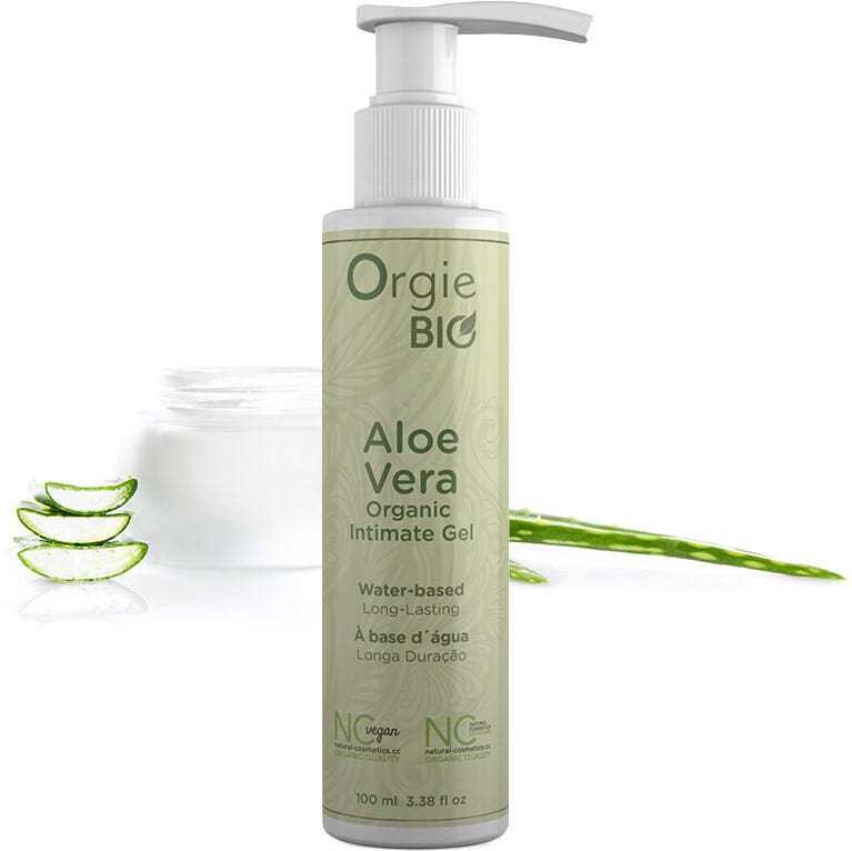 Orgie BIO | Intimgleitmittel auf Wasser und Aloe Vera Basis | 100 ml