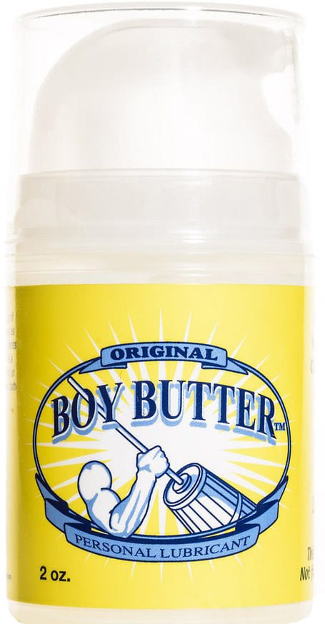 Boy Butter Original | Gleitmittel auf Ölbasis mit Dosierhilfe | 59 ml