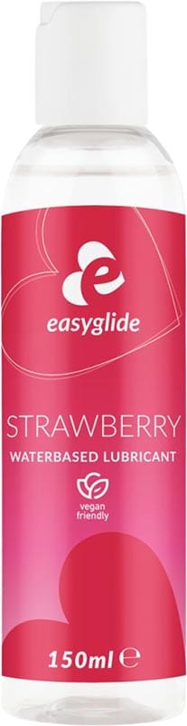 Easyglide Strawberry | Erdbeeraromatisiertes Gleitgel auf Wasserbasis