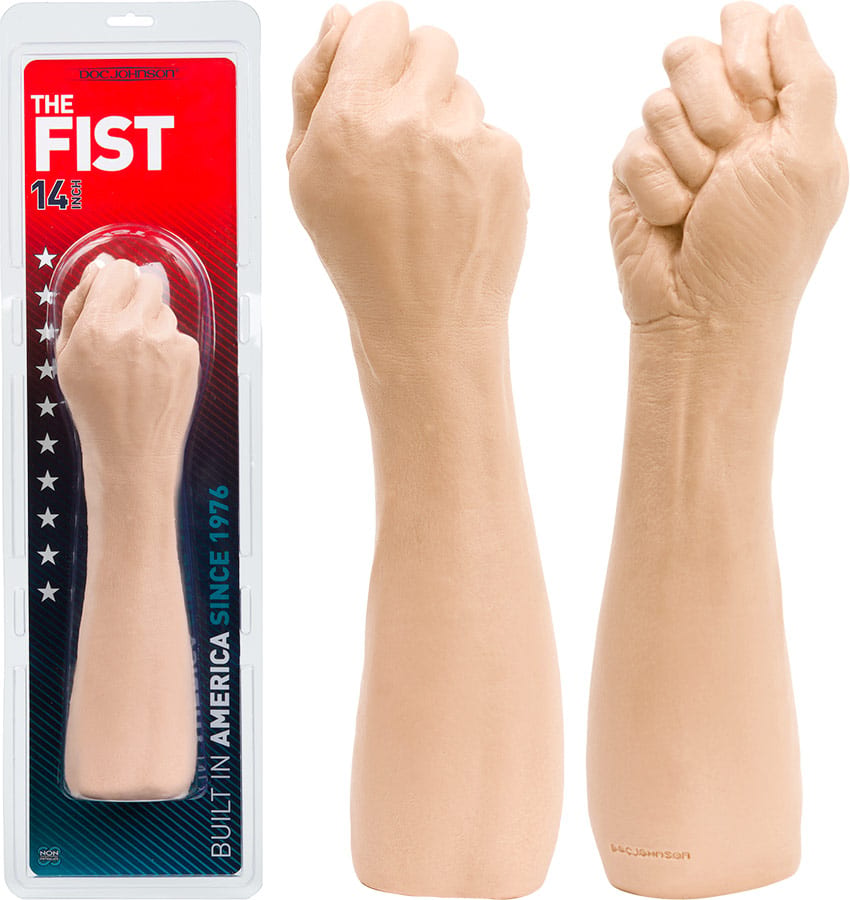 Doc Johnson The Fist | Dildo en forme de bras avec poing fermé