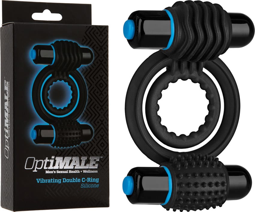 Doc Johnson OptiMALE | Vibrierender Doppelpenisring