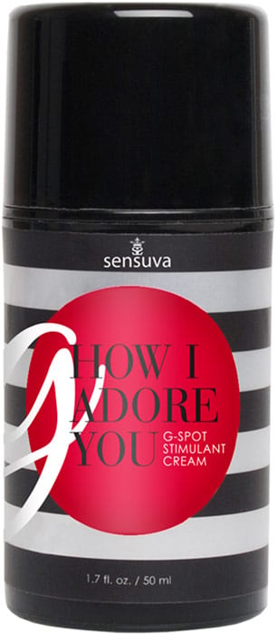Sensuva G How I Adore You | Crème de stimulation du point G | 50 ml