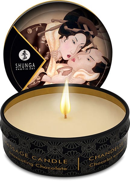 Shunga Excitation | Bougie de massage à la senteur chocolat | 30 ml