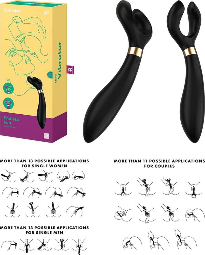 Satisfyer Endless Fun | Sextoy pour couple, homme et femme