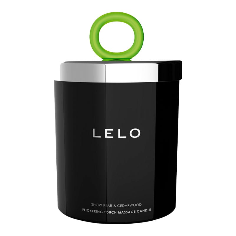 LELO Bougie de massage | Poire et bois de cèdre, au beurre de karité