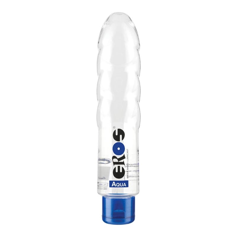 EROS Aqua | Lubrifiant à base d'eau | Bouteille en forme de dildo