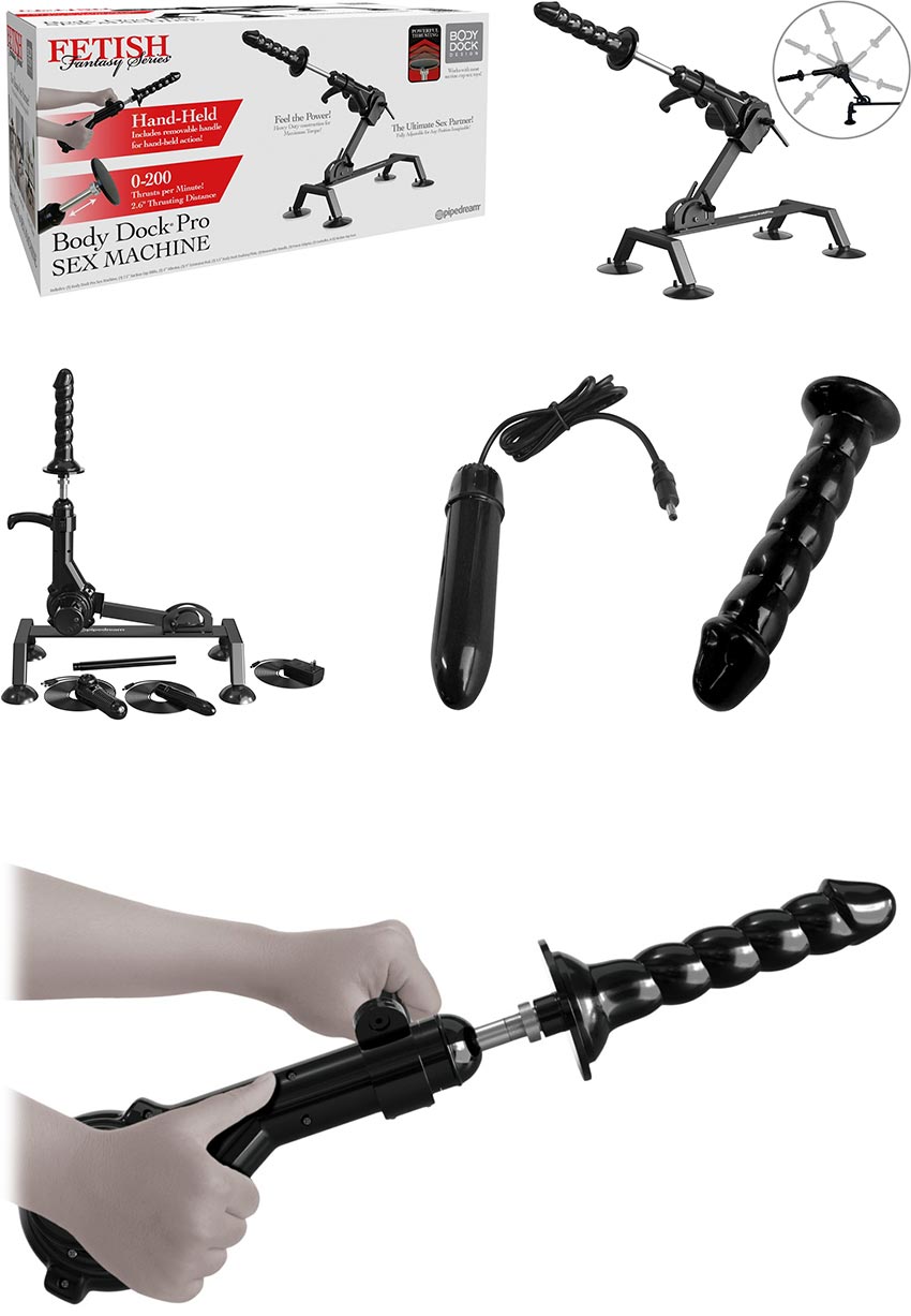 Fetish Fantasy Body Dock Pro | Sexmaschine abnehmbar vom Ständer
