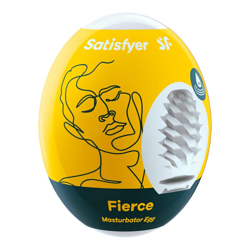 Satisfyer Egg | Petit masturbateur pour homme à usage unique | Fierce