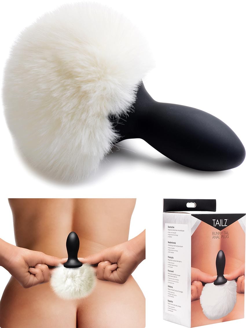 Plug anal Tailz | Intègre une queue de lapin | Livraison discrète