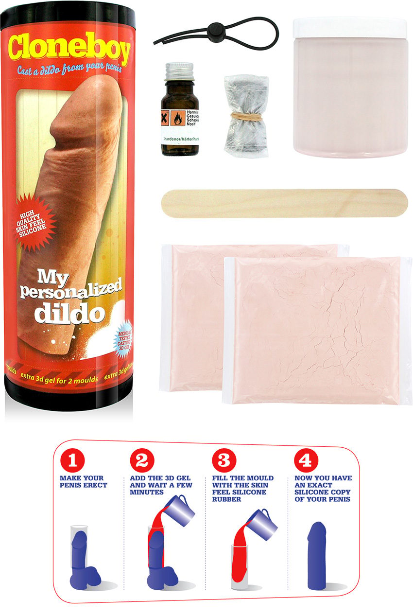 Cloneboy Dildo | Penis-Abdruck-Set | Beige