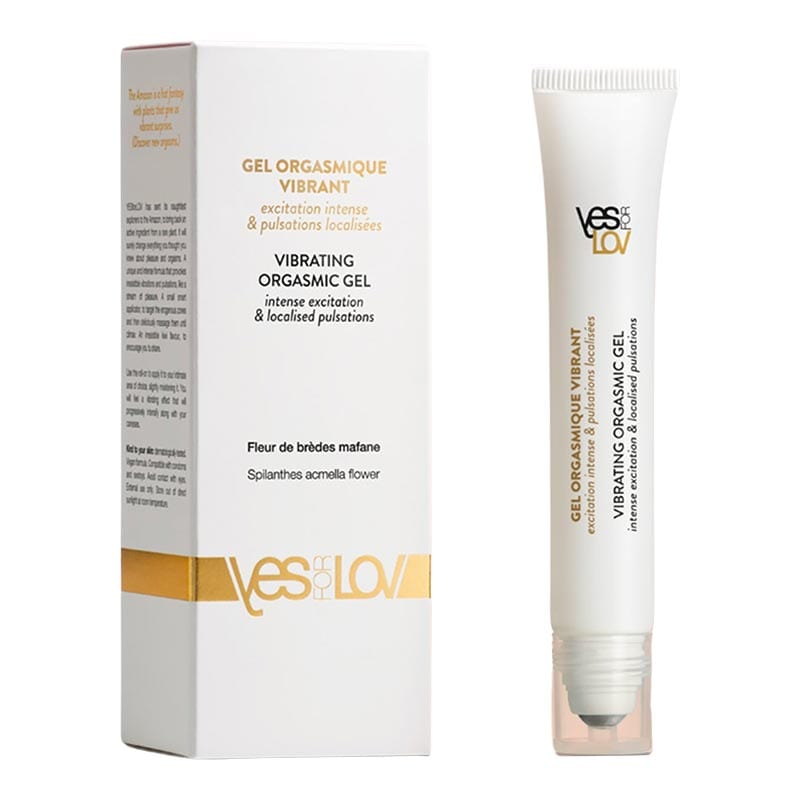 YESforLOV | Gel orgasmique vibrant sous forme de roll-on