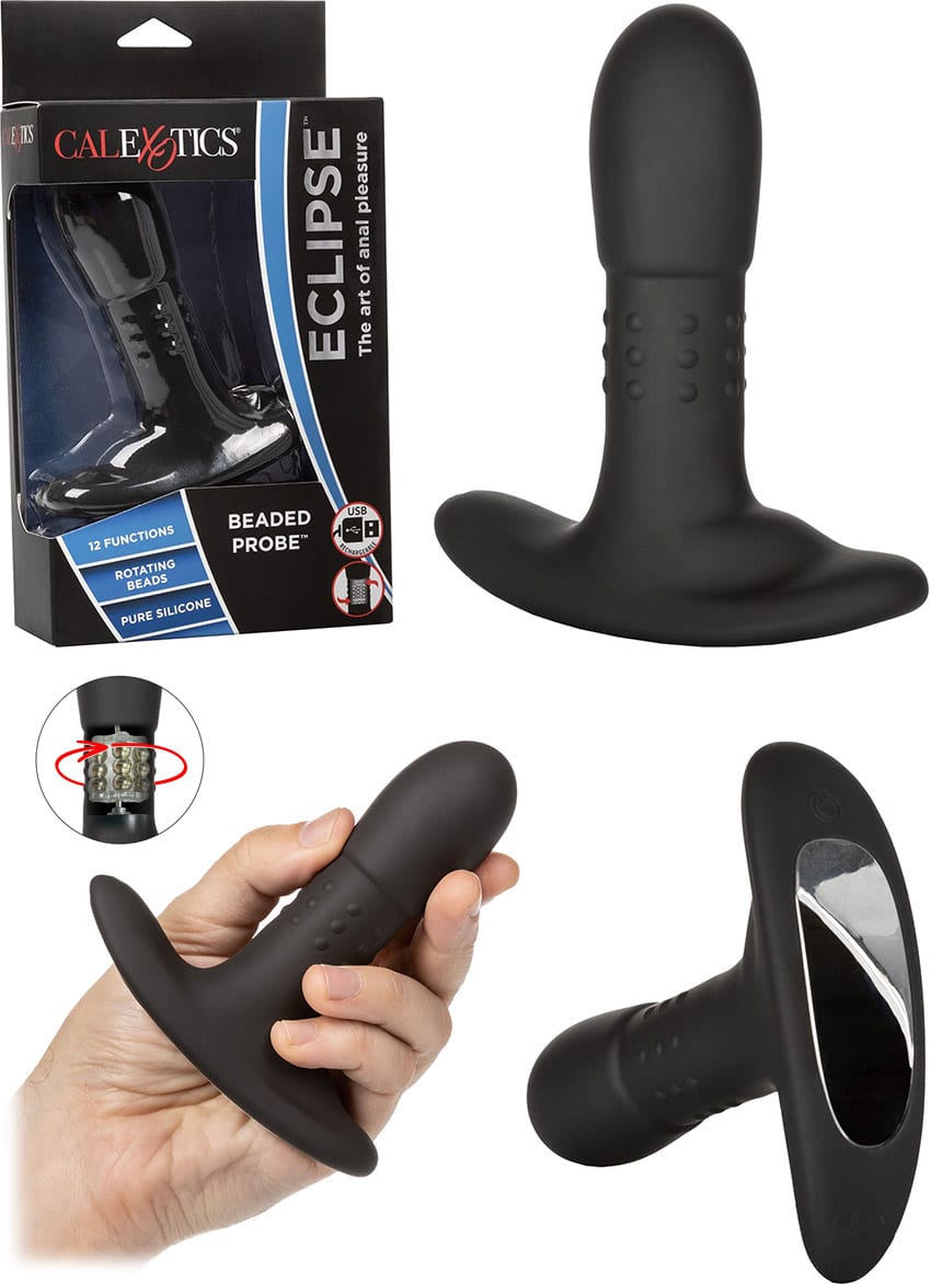 CalExotics Eclipse | Masseur prostatique avec billes mobiles