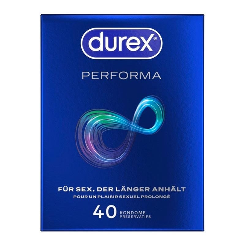 Durex Performa | Pack de 40 préservatifs retardants l'éjaculation