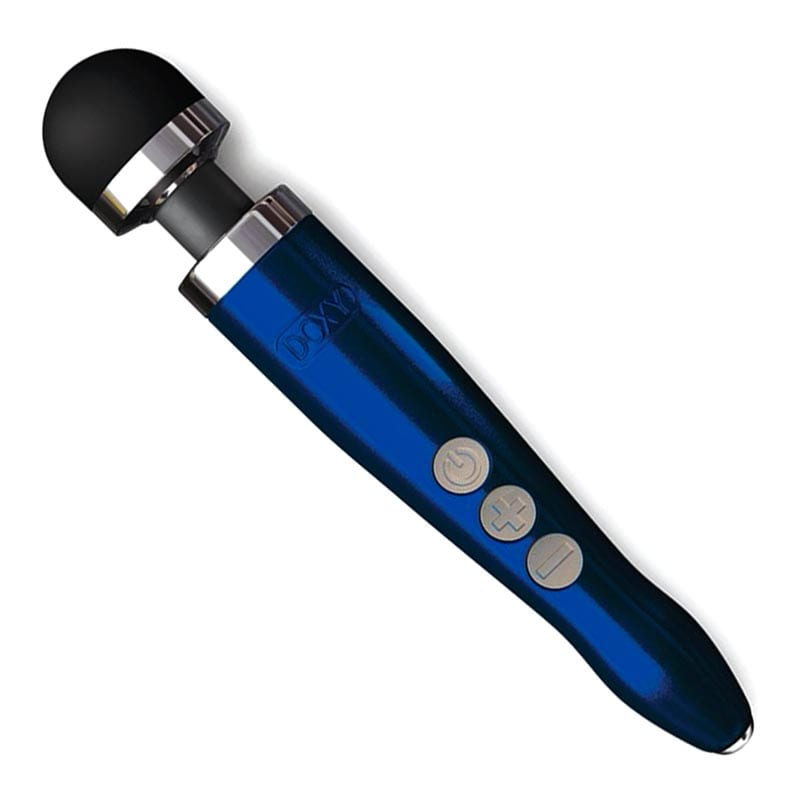 DOXY Die Cast 3R | Vibromasseur ultra-puissant et rechargeable | Bleu