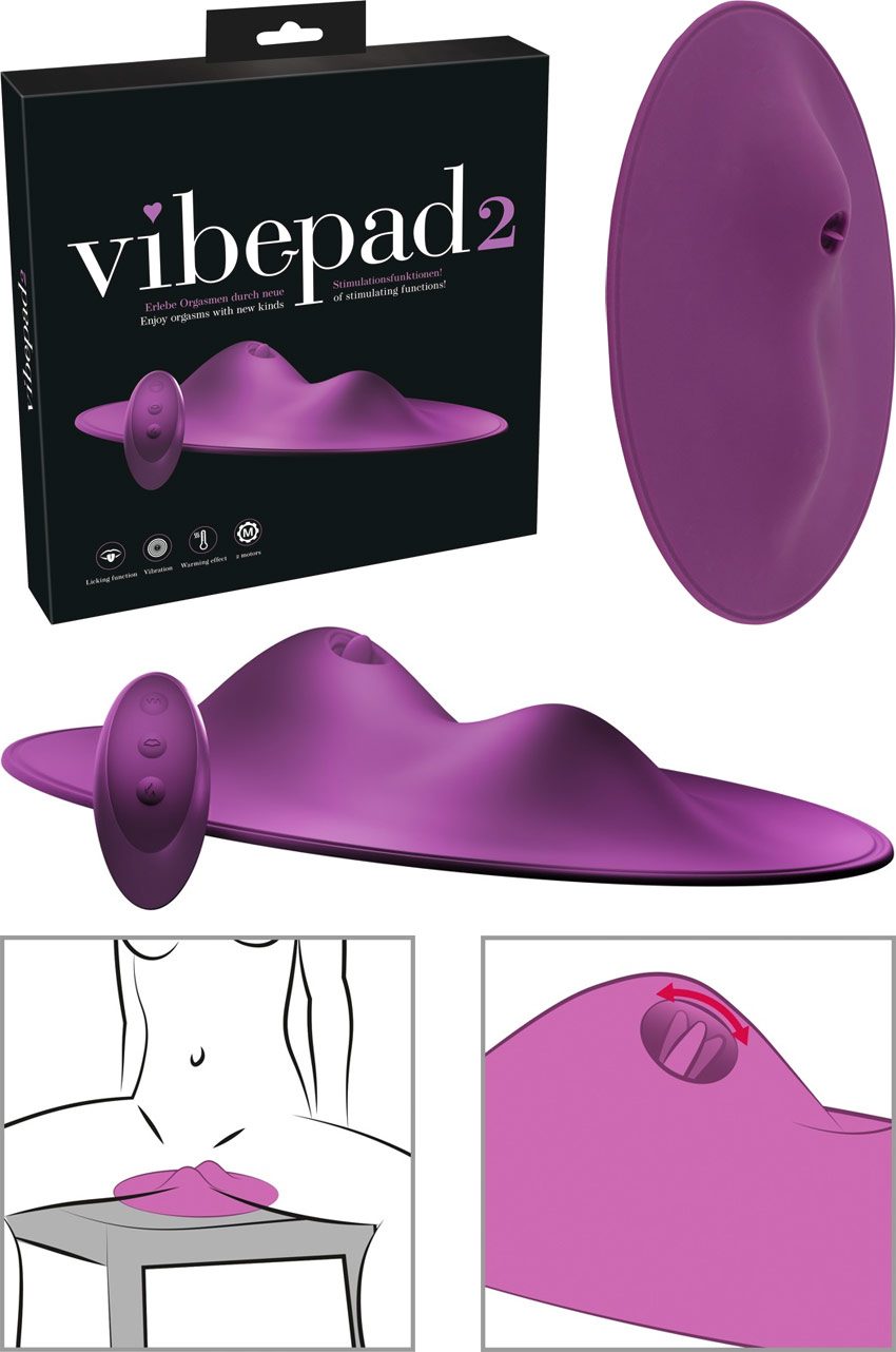 Vibepad 2 | Coussin pour femme vibrant, stimulant et télécommandé