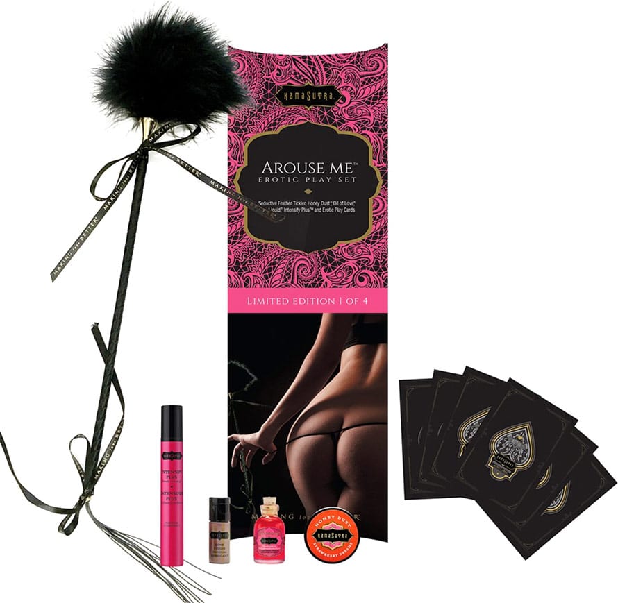 Kamasutra Arouse Me | Coffret avec accessoires et cosmétiques