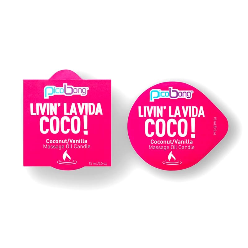 PicoBong Livin' La Vida Coco | Massagekerze