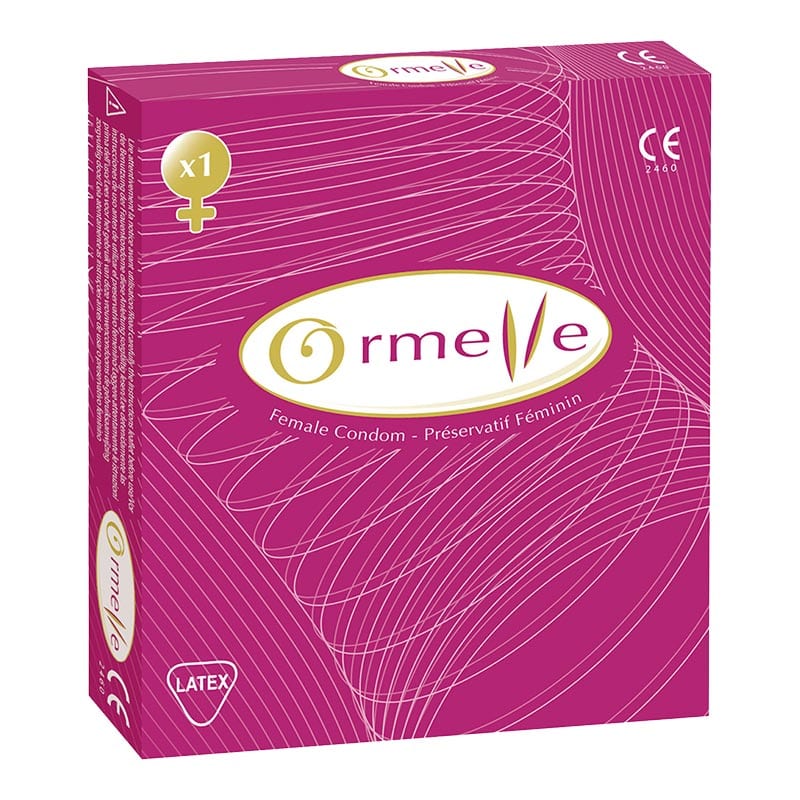 Ormelle | Préservatif féminin | Pack de 1 préservatifs féminin