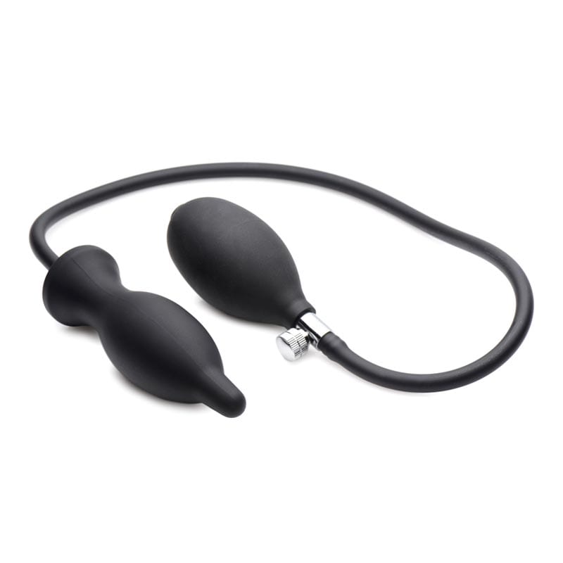 Master Series Dark Inflator | Plug anal avec poire de gonflage