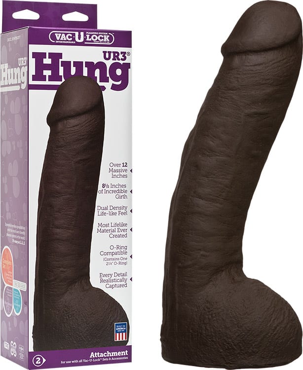 Doc Johnson UR3 Hung | Godemichet réaliste de 25 cm | XXL