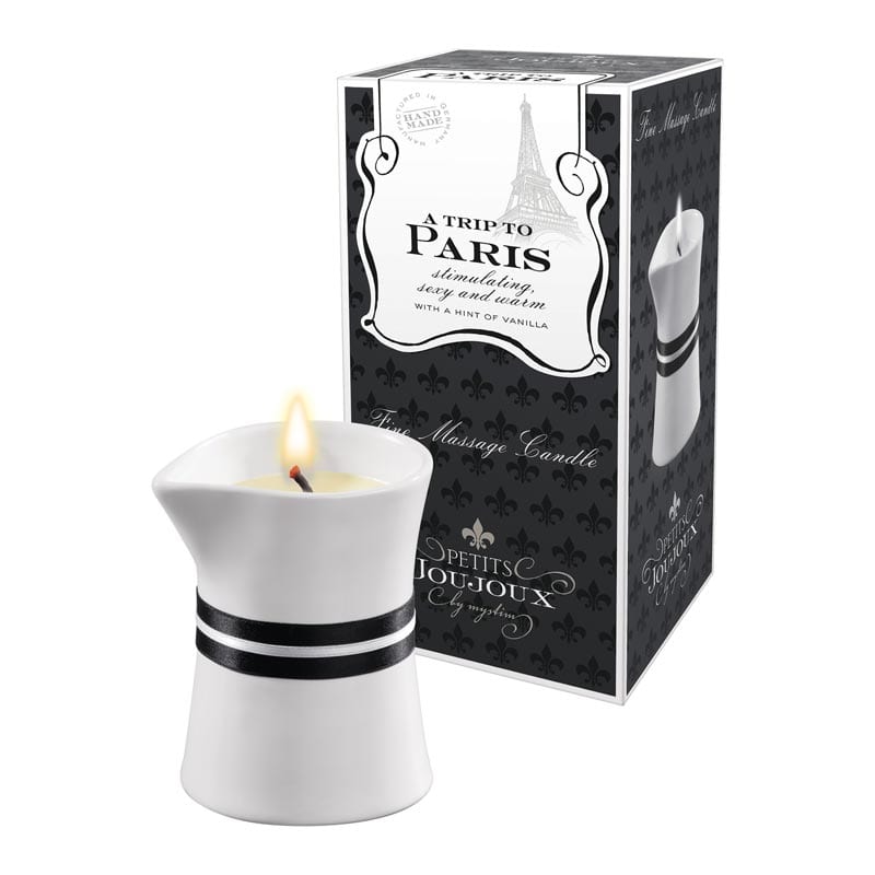 Bougie de Massage Petits Joujoux - Voyage à Paris