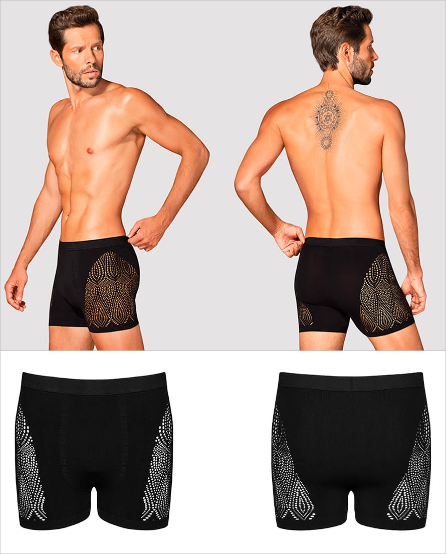 Obsessive M103 | Boxershorts für Männer mit Verzierungen an den Seiten