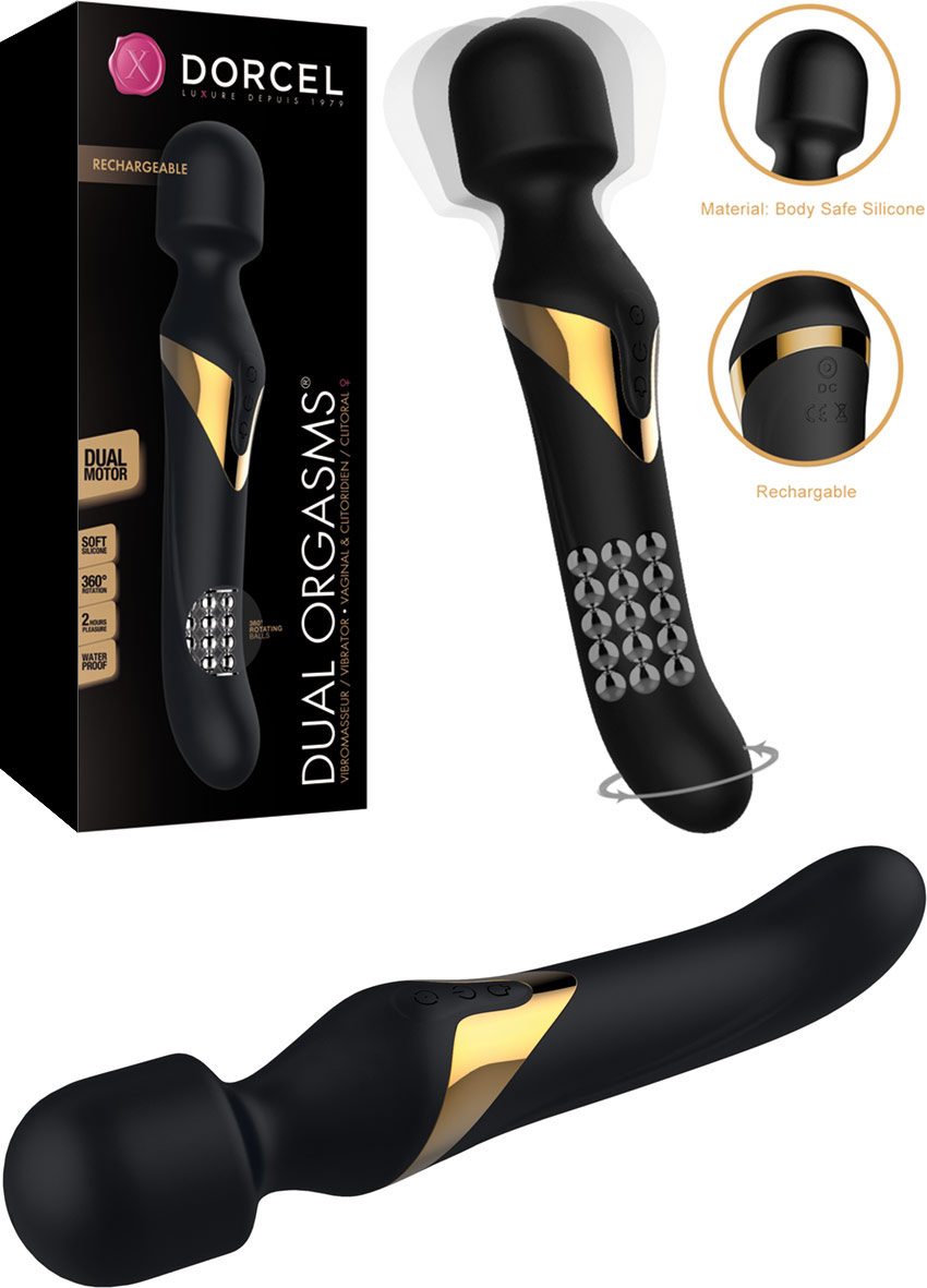 Marc Dorcel Dual Orgasms | 2 in 1 Vibrator | Klitoris & G-Punkt