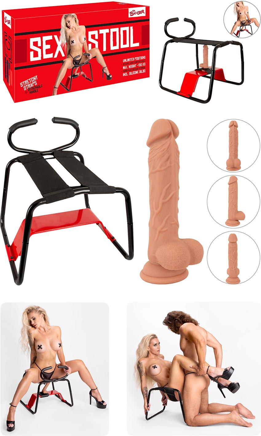 The Banger The Ultimate Sex Stool | Erotikhocker mit Dildo