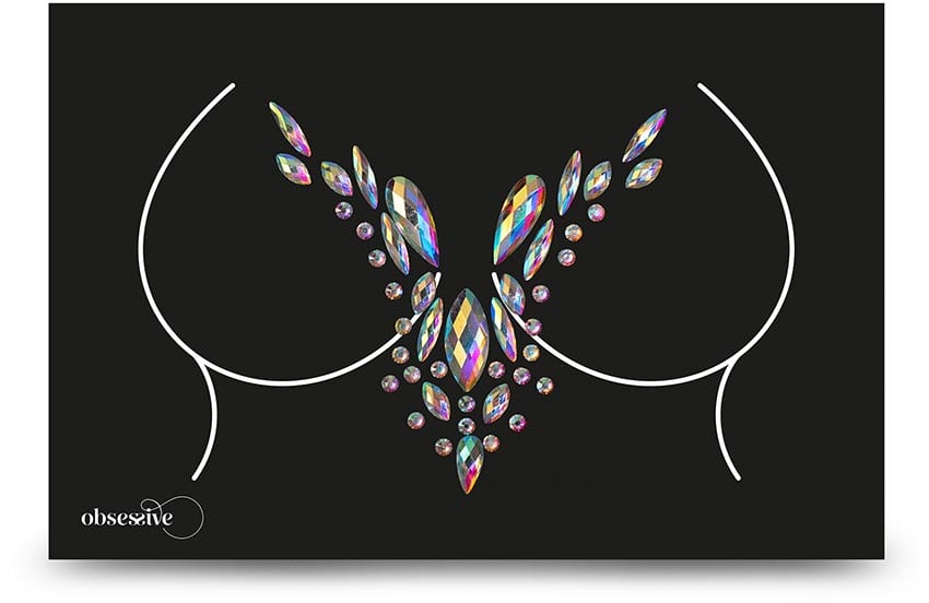 Obsessive 2894 | Selbstklebender Schmuck für die Brüste